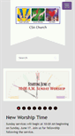 Mobile Screenshot of csachurch.com